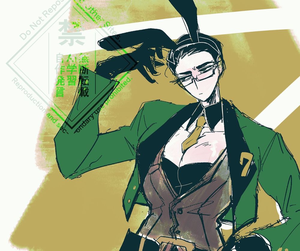 7協会制服バニーアレンジムルソ〜の絵