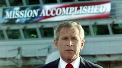 George Bush : mission accomplished 