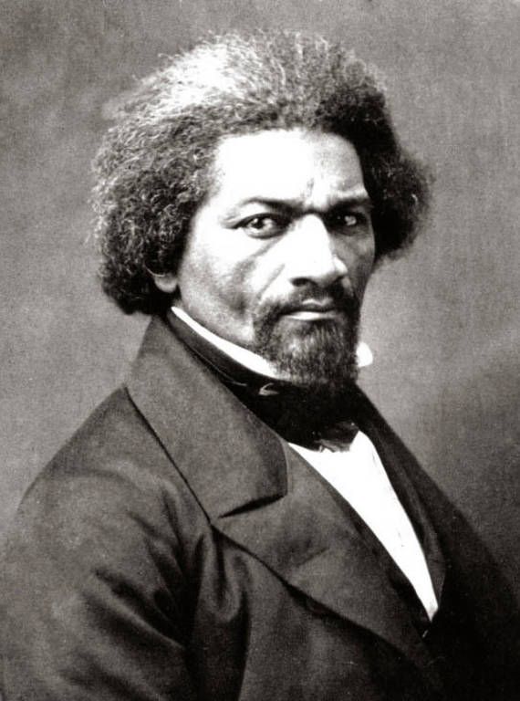 A photo of Frederick Douglass in a suit looking serious. He was the most photographed American of the 19th century, sitting for more portraits than even Abraham Lincoln. Douglass intentionally sought out the cameras, believing that photography was an important tool for achieving civil rights because it offered a way to portray African Americans fairly and accurately. He intentionally did not smile for the camera, in part because he wanted to counter “happy slave” caricatures that were common at the time, particularly at places such as minstrel shows where white actors performed racist skits in blackface. (npca.org)