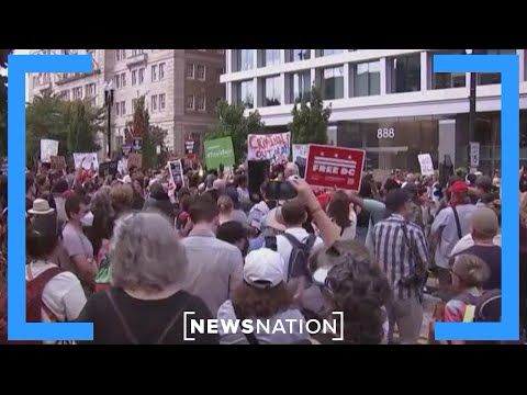 Protesters respond to Trump’s federal crackdown on Washington, DC | NewsNation Now
