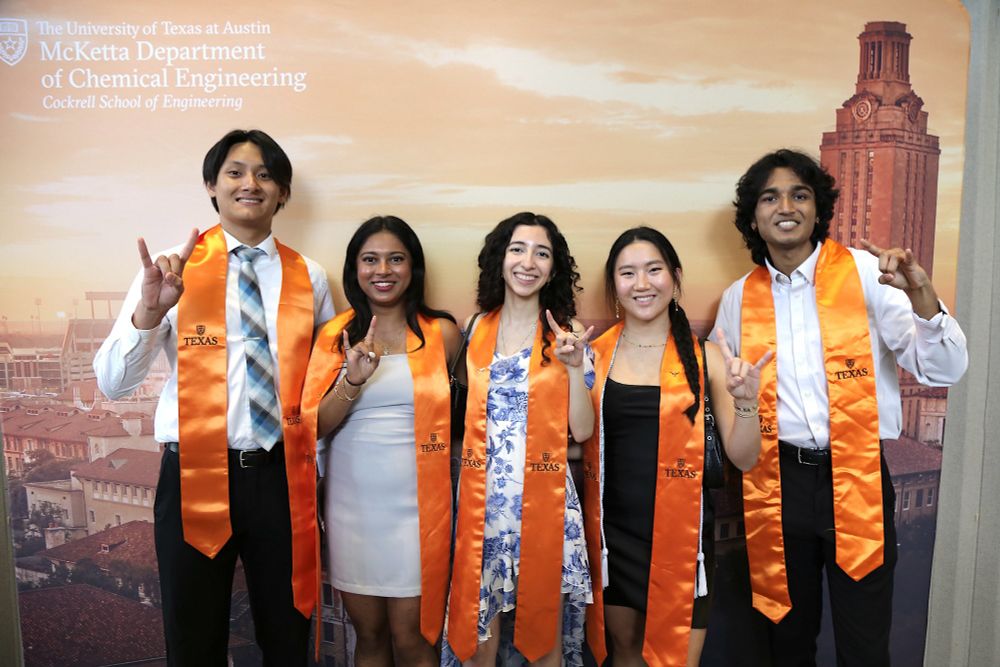 McKetta Department of Chemical Engineering's 2025 Graduating Class, Undergraduates