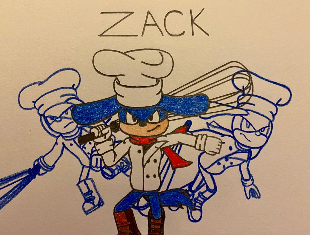 In the beginning, Zack was just an ordinary chef, running his own little food business, until he went somewhere that changed his life. At a science center, a group of people were working on a project for creating clones, but there was an accident that caused an explosion. Zack was unfortunately in it as well.

Fortunately, he survived the explosion, but gained special powers. They cause a fissionable reaction to his molecular structure, allowing him to create copies of himself. He can also use his powers to reverse the effects and fuse his molecules back together.
