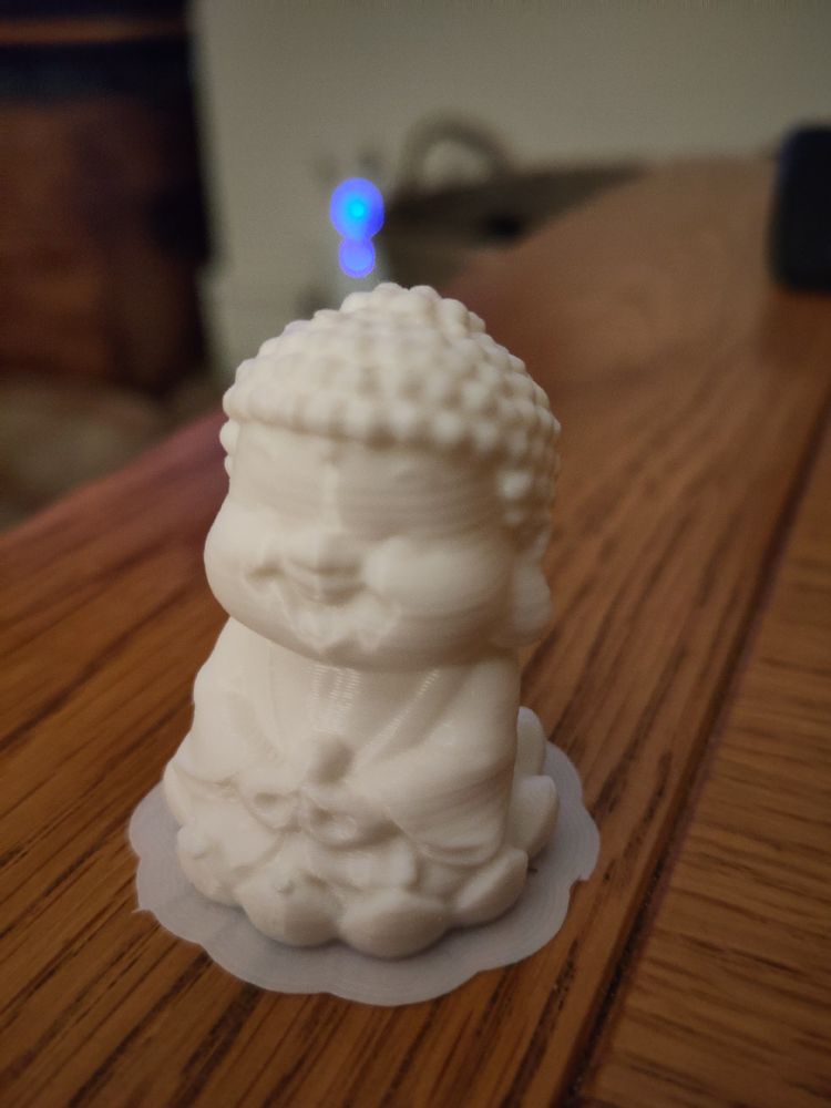 A lil' plastic Buddha 