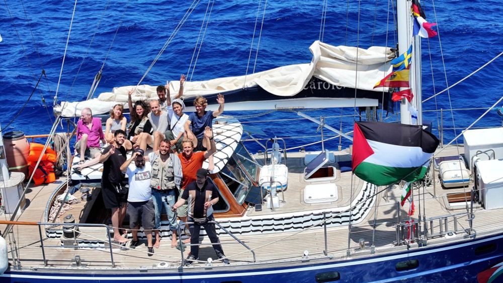 Four Deported, Eight Detained - Israel Holds ‘Madleen’ Group Illegally - Freedom Flotilla