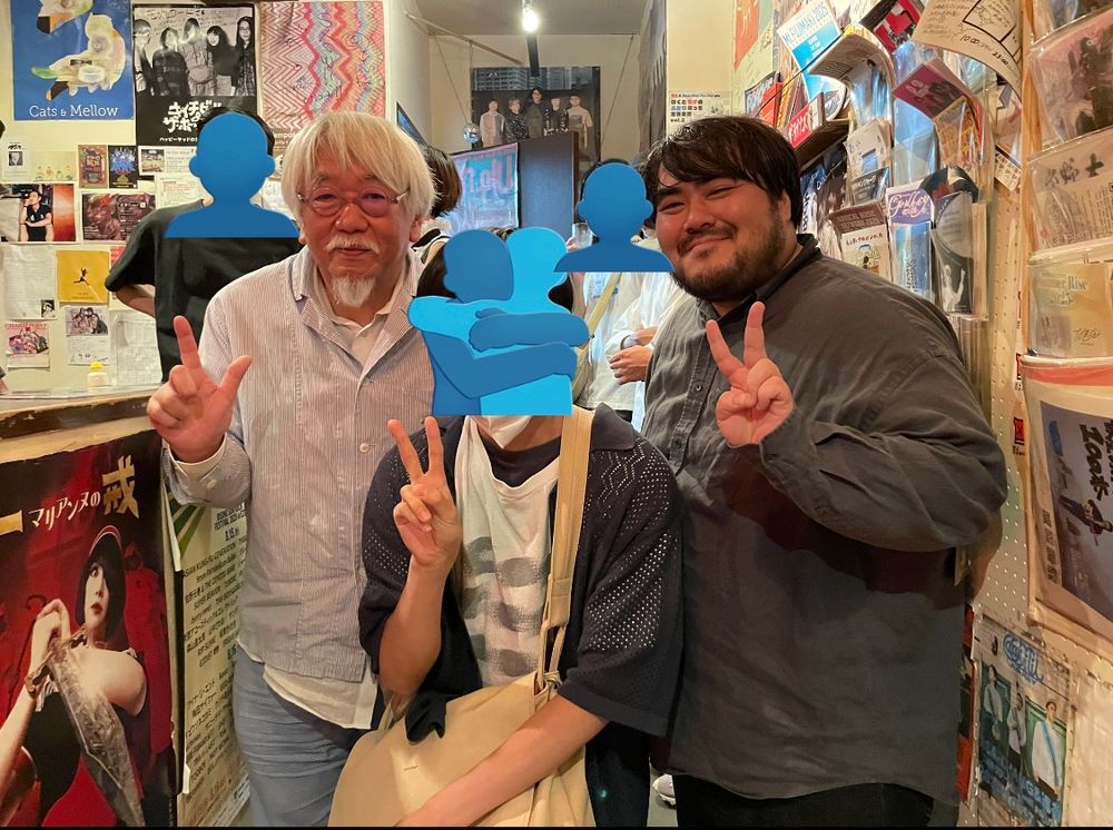 2025/7/30モナレコーズのツーマンライブにて　記念写真