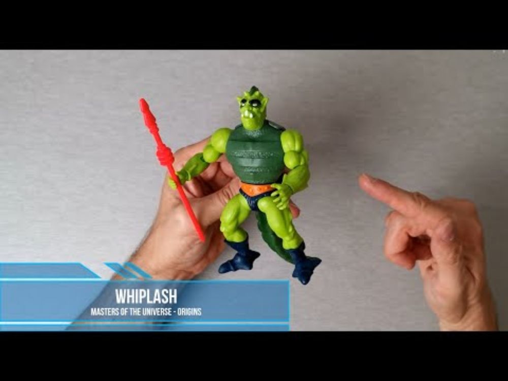 WHIPLASH - Origins & Classics - Unboxing + Review Masters of the Universe Origins