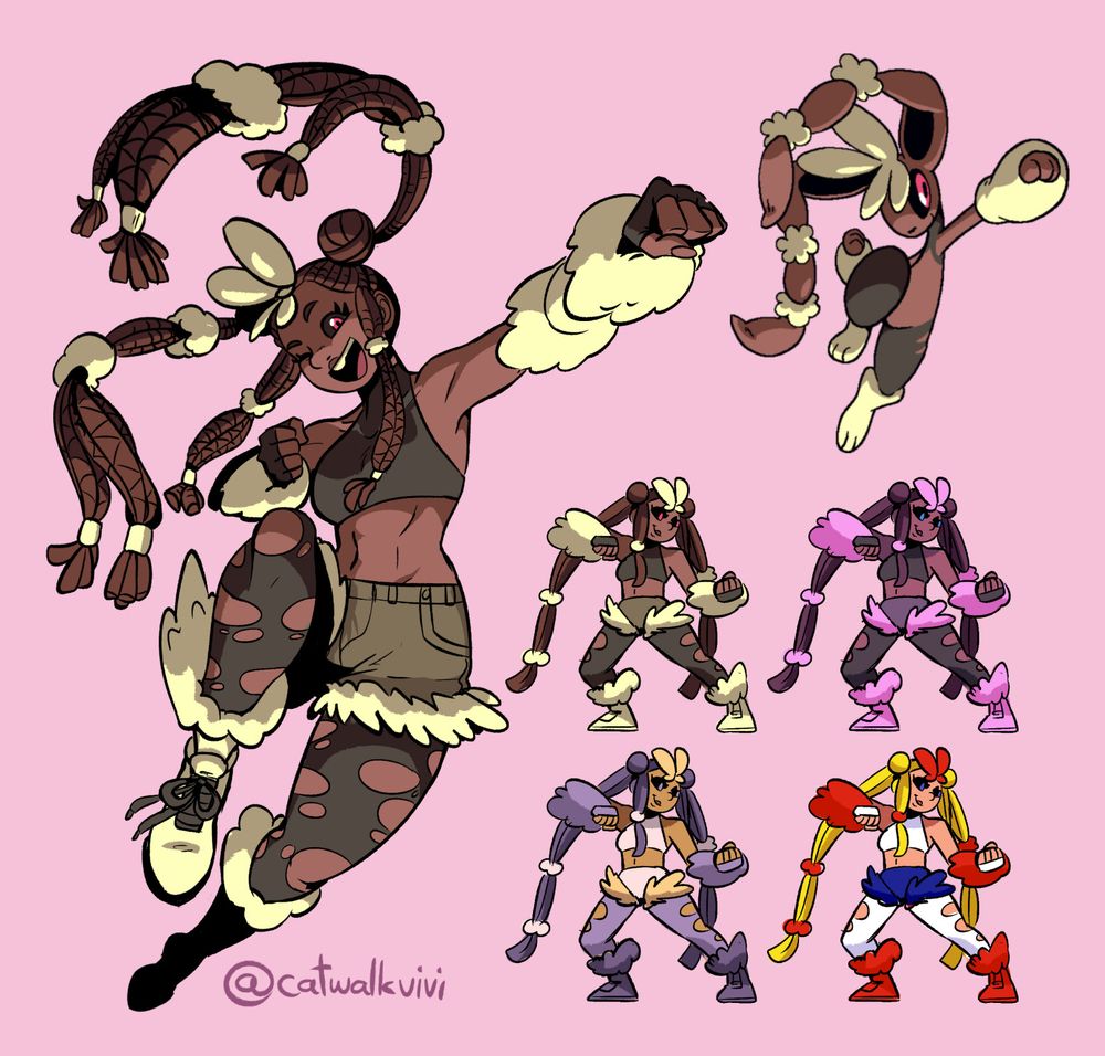 Humanized Mega Lopunny