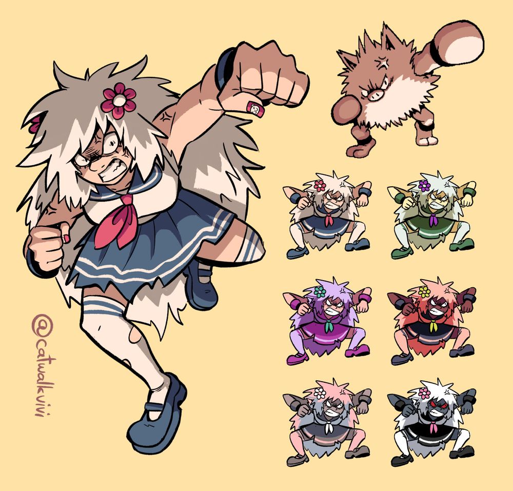 Humanized Primeape