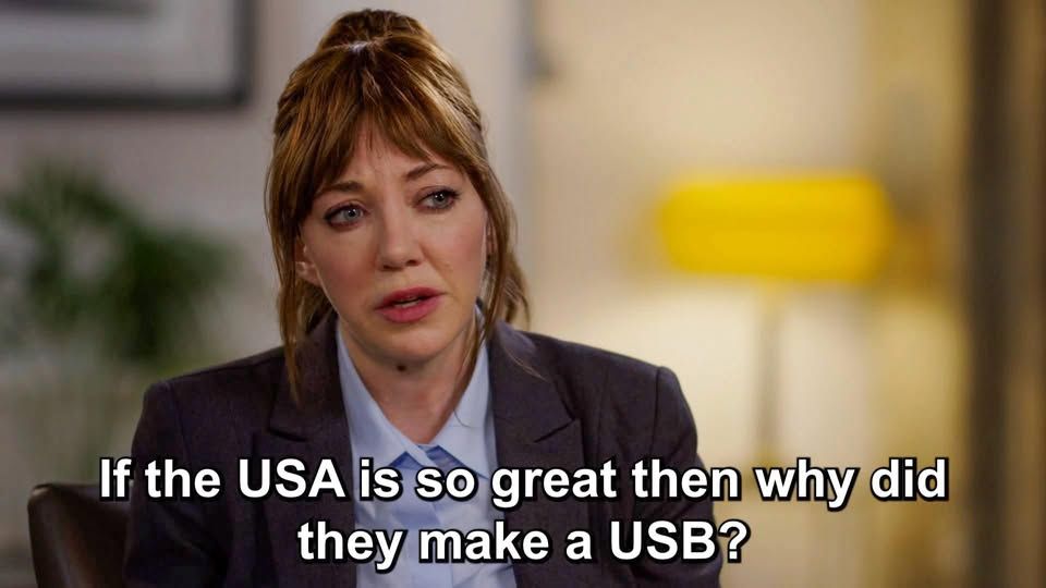 If the USA is so great, then why did they make a USB?