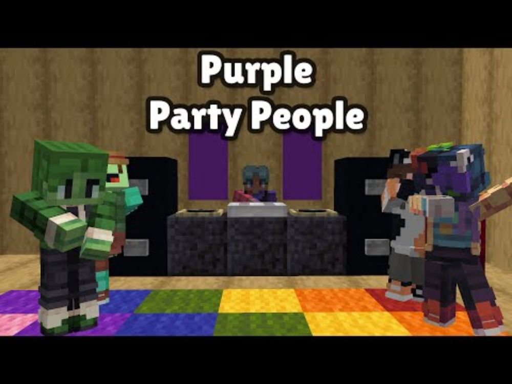 Purple Party People || BlockWars Brawl Application