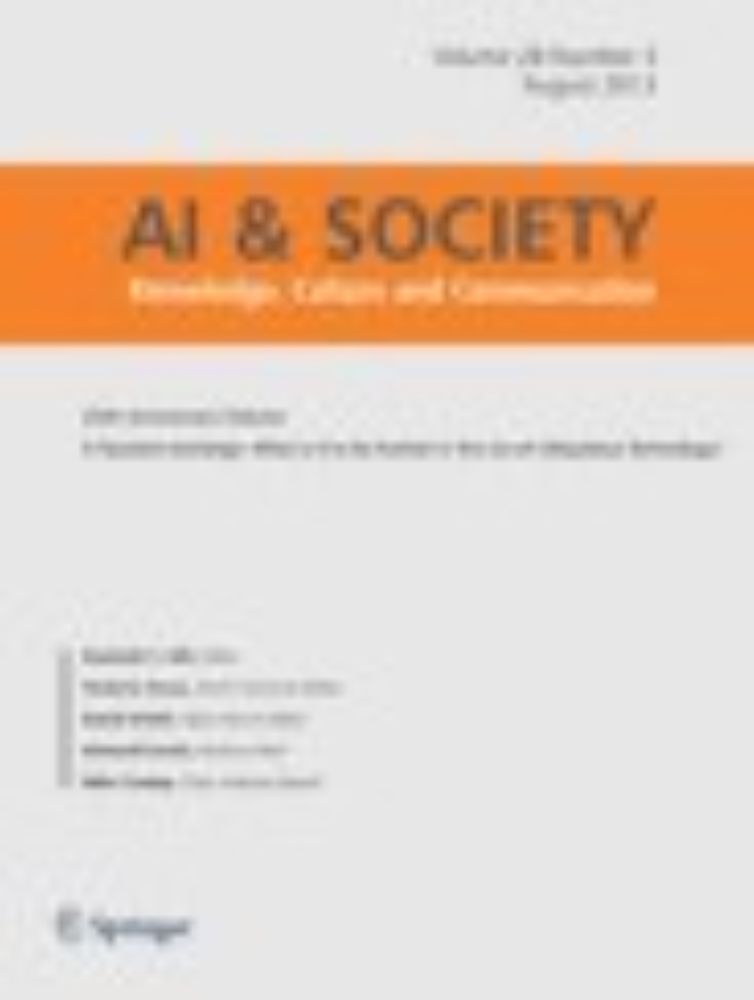 AI & SOCIETY