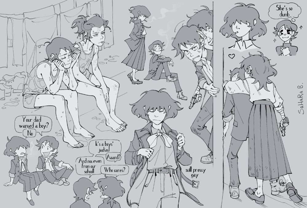 Lupin's worldview on girls would definitely change, and it was a painful experience for him. But what a bromance