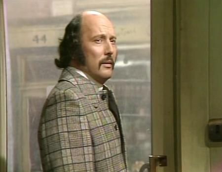 Robert Russell in a fetching check jacket in the episode Nobody Wants To Know from the series Public Eye