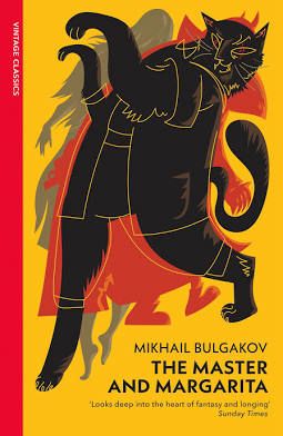 An illustration of Behemoth, the devilish giant black cat from Bulgakov’s “Master and Margarita.”