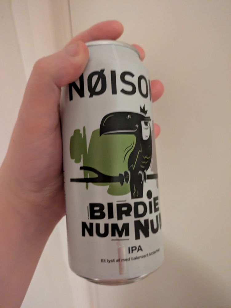 Nøisom Birdie Num Num IPA