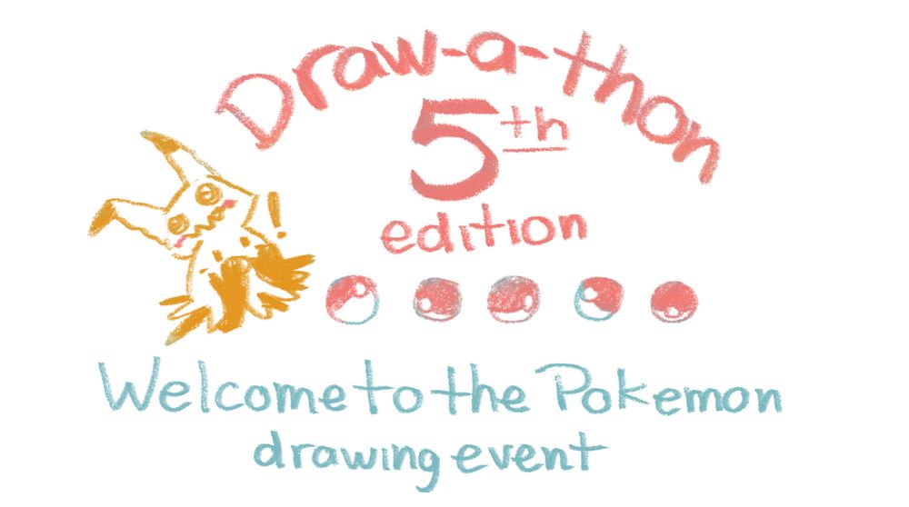 5th Pokemon draw-a-thon public event