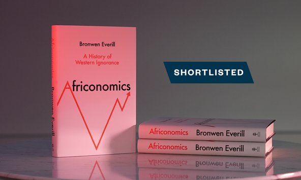 Image of Bronwen Everill’s book 'Africonomics: A History of Western Ignorance', shortlisted for the 2025 British Academy Book Prize.