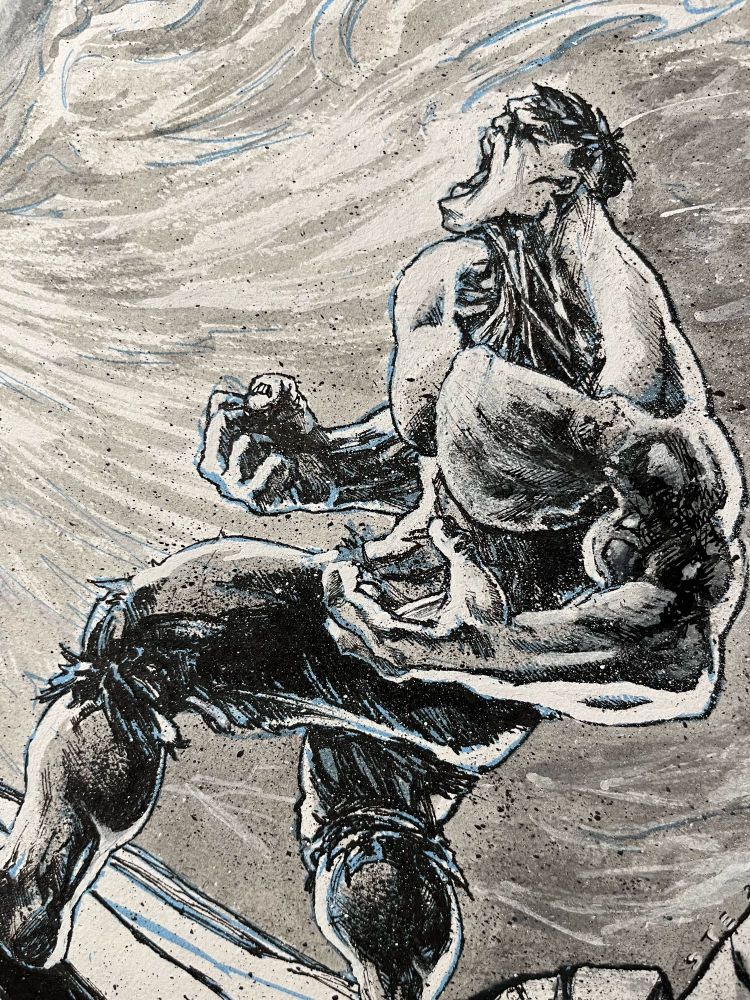 Detail, the Hulk