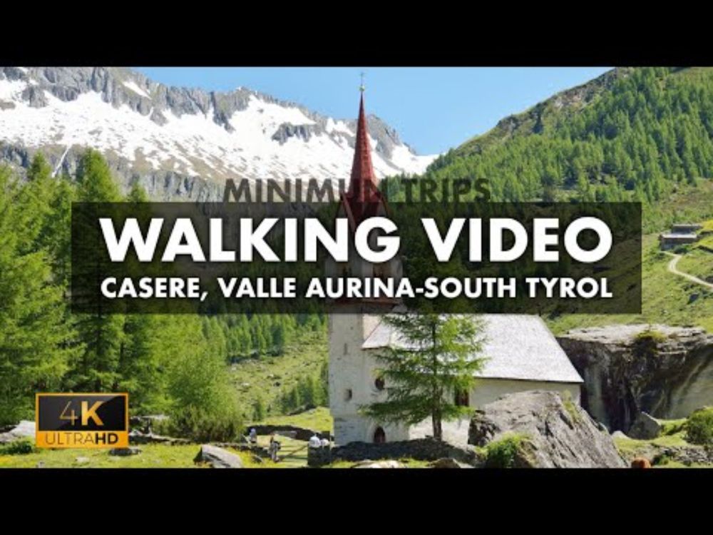 Explore Ahrntal Valley in 4K: Walking in Casere, Val Aurina South Tyrol