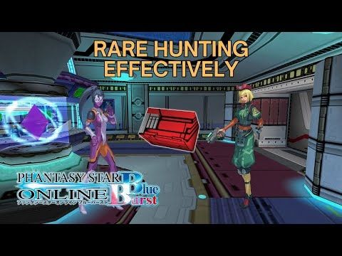 [PSO: Blue Burst] How to Hunt Rares Effectively!