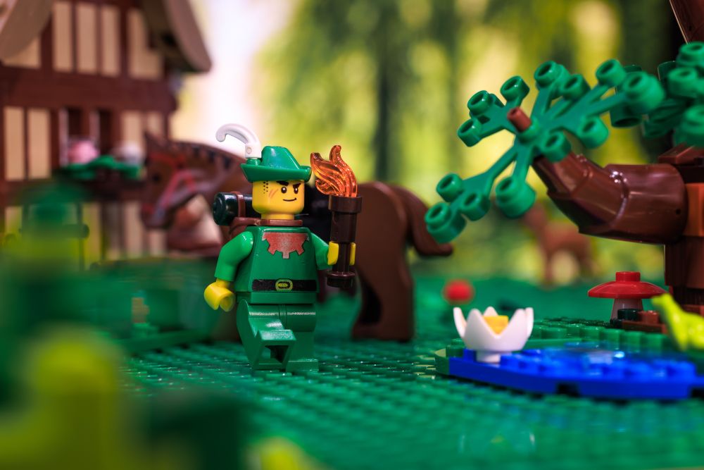 Medieval LEGO photography