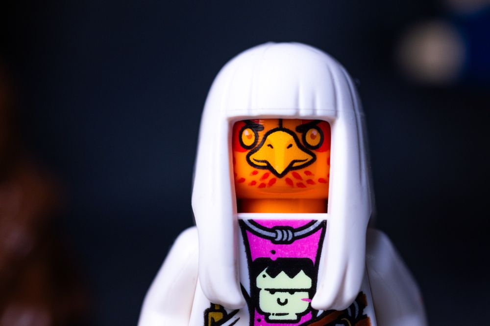 LEGO minifig photography of Craigles the asshole