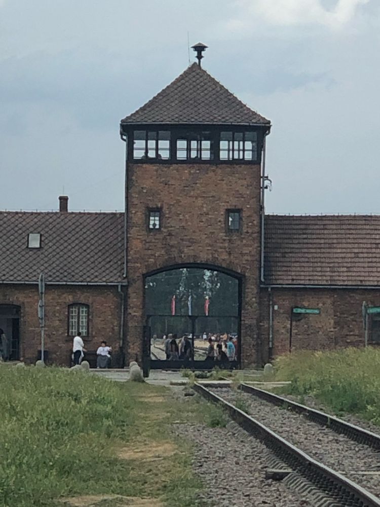 Gates to Auschwitz Birkenau