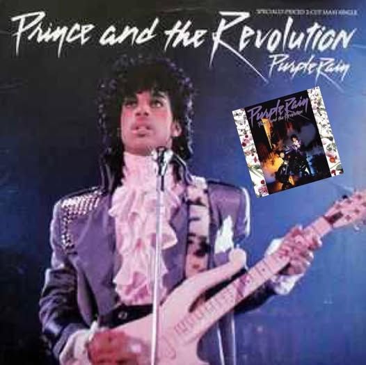 The song is the title track of the epic soundtrack album for the 1984 film of the same name starring Prince.
It was originally written by Prince as a country type song and intended to be a collaboration with Stevie Nicks. 
According to Nicks, she received a 10-minute instrumental version of the song from Prince with a request to write the lyrics, but felt overwhelmed. 
She recalled “I listened to it and I just got scared. 
I called him back and said, 'I can't do it. I wish I could. It's too much for me.'"
After developing the song with his band at a rehearsal, and then recording it, Prince phoned Jonathan Cain from Journey to ask him to listen to it, as he was worried that it might be too similar to "Faithfully", a Journey single composed by Cain which had recently been in the charts. 
Cain reassured Prince by telling him that the songs only shared the same four chords.
On the charts it went all the way to #1 in the Netherlands, Belgium, France and Finland, #2 in the US and Spain, #3 in Australia and Canada, #4 in Switzerland and Austria, #5 in Germany, Norway and Sweden, #6 in the UK, and #8 in Ireland and New Zealand.
"Purple Rain" is ranked at #18 on Rolling Stone's list of the 500 Greatest Songs of All Time and is included in the Rock and Roll Hall of Fame's 500 Songs that Shaped Rock and Roll.