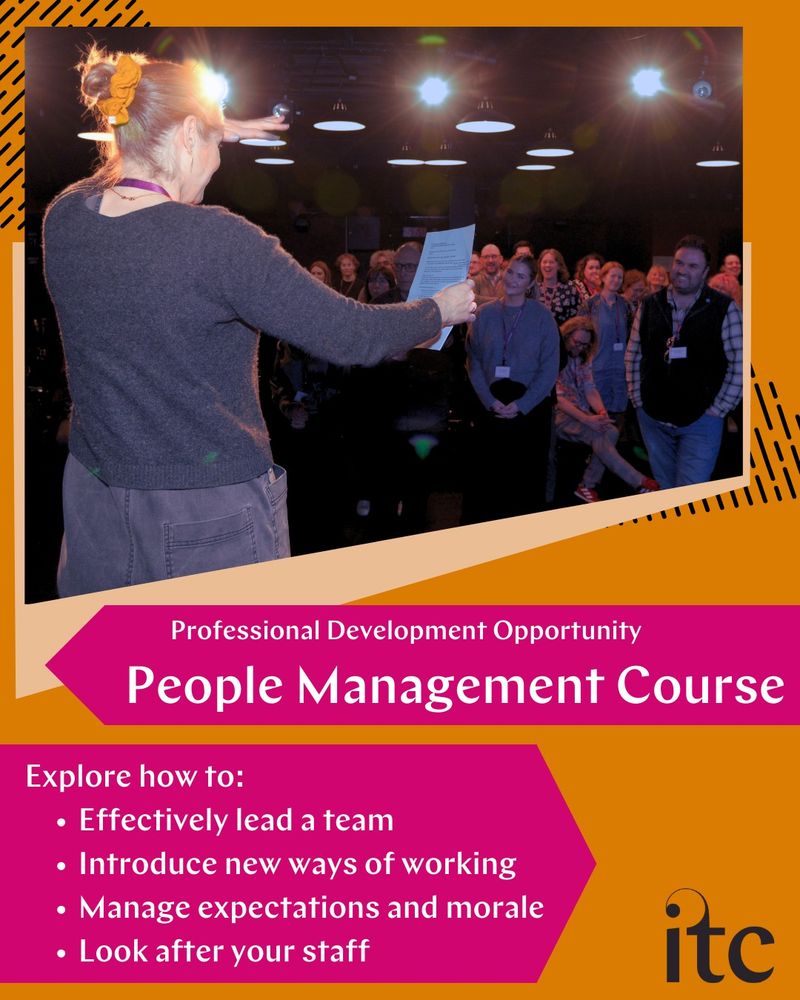 Professional Development Opportunity: People Management Course
Explore how to:
Effectively lead a team
Introduce new ways of working
Manage expectations and morale
Look after your staff 