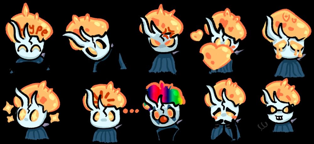 broken vessel from hollow knight emotes