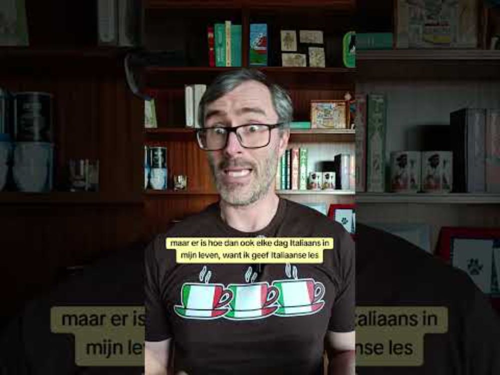 Languages are my thing, my passion 🔥. Every week a video in a language that I speak: 3️⃣ Italian