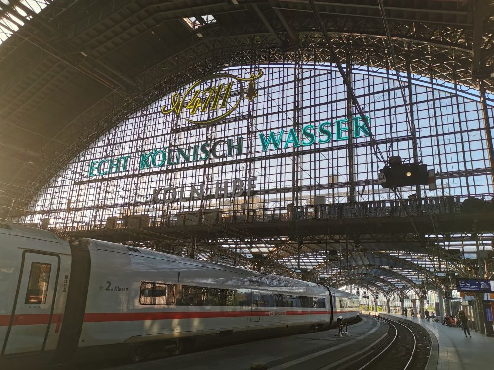 Bild vom Kölner Hauptbahnhof. 