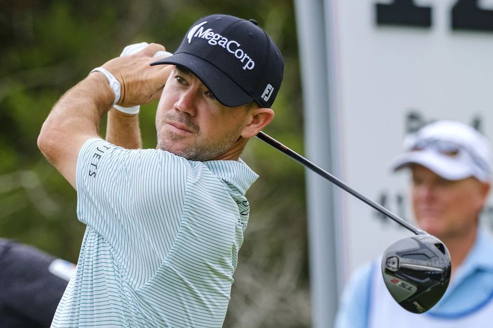 Brian Harman wins the Valero Open and promotes a fictional company from the Murderbot Diaries.