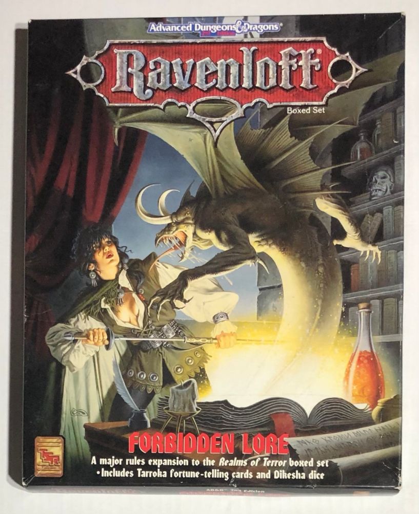 Ravenloft Forbidden Lore Boxed Set, Advanced Dungeons and Dragons, D&D, Complete, Excellent Condition - Etsy