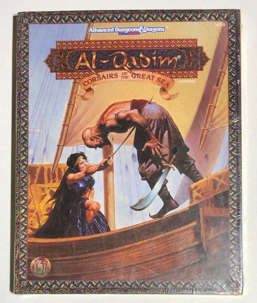 Al-qadim Corsairs of the Great Sea Boxed Set, Factory Sealed 9449, Advanced Dungeons and Dragons, D&D - Etsy