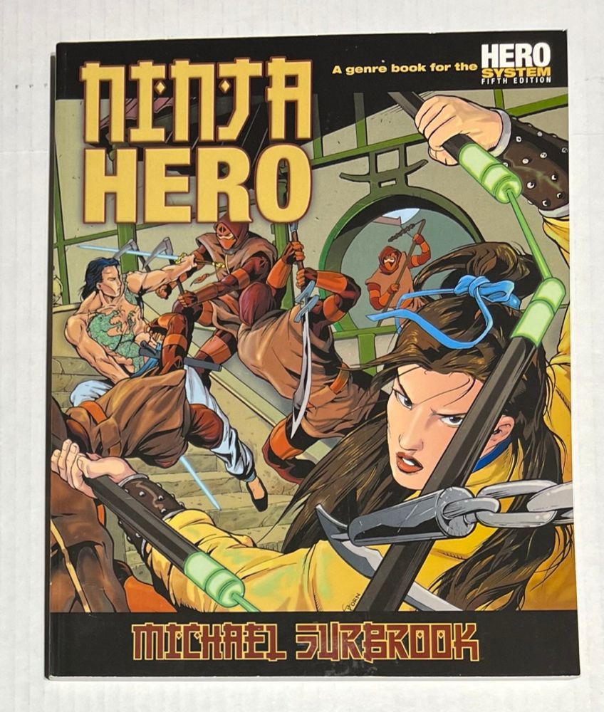 Ninja Hero, Hero System 5e RPG - Etsy