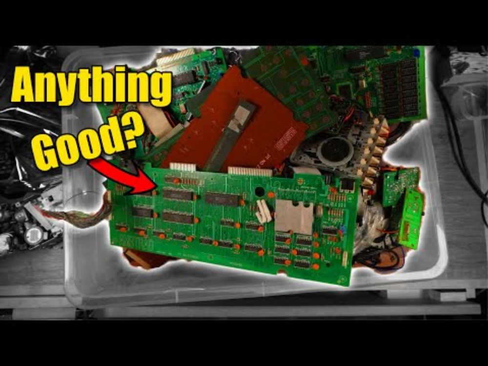 Rummaging in a Box of Random Amstrad Computer Parts