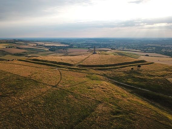 The hillfort from air 