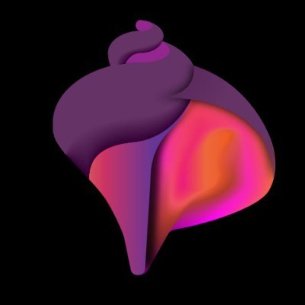 3d rendering of a seashell
