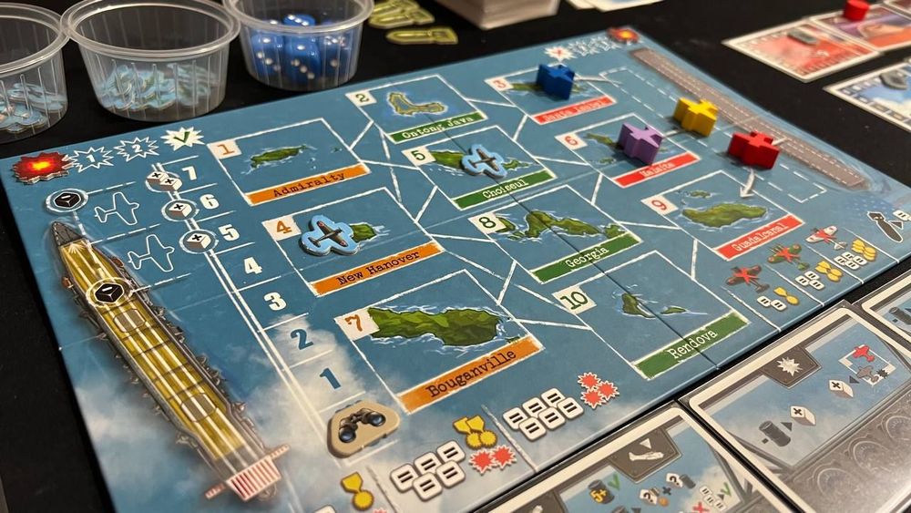 1942 USS Yorktown, para los amantes de tirar los dados