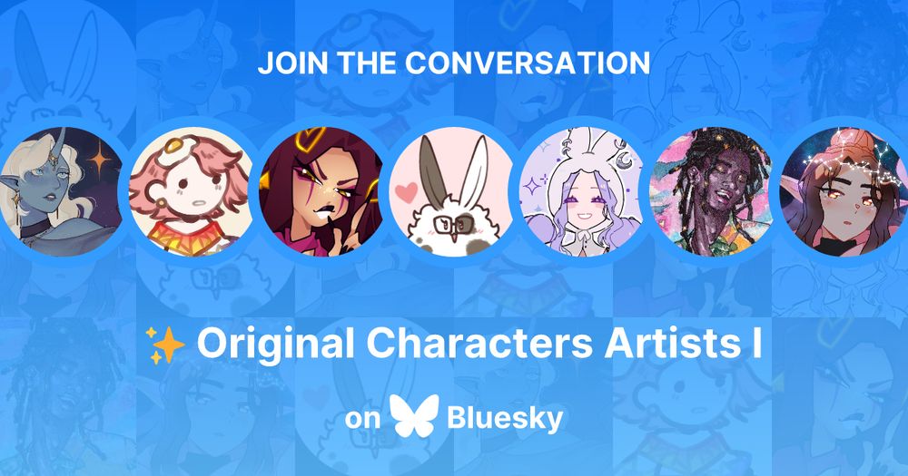 ✨ Original Characters Artists I