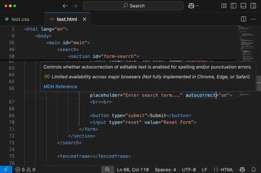 An image demonstrating a web characteristic while hovering provides baseline insights.