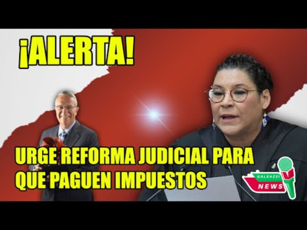 ¡ALERTA! Urge reforma judicial para que paguen impuestos: Lenia Batres #entrevista