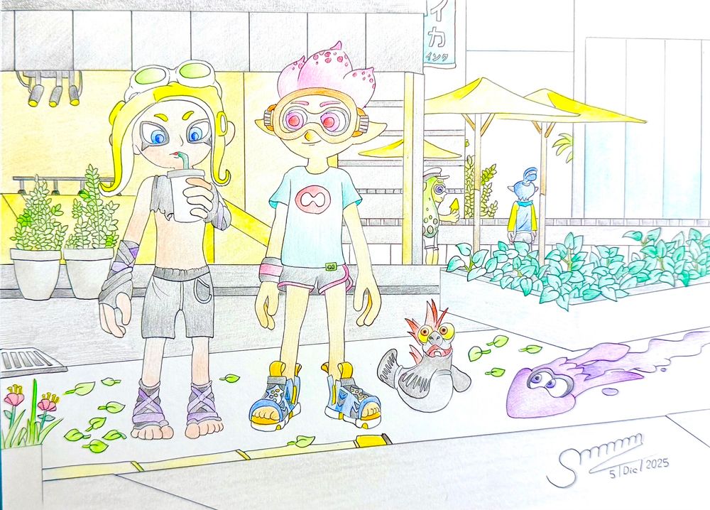 ¡Molestando a todos en el Centro de Cromopolis, ellos se lo ganan por ser tan adorables pero me doy cuenta que yo también lo soy!