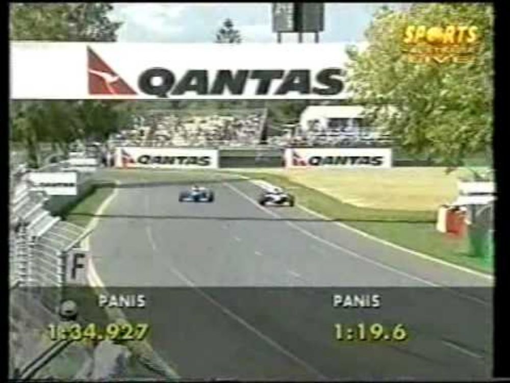 MasterCard Lola - 1997 Australian Grand Prix FP1