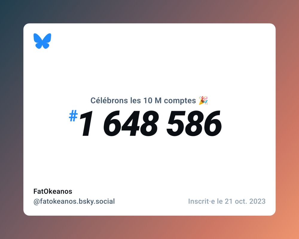 #1648586 on Bluesky!