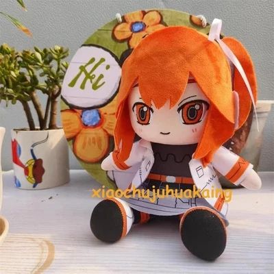 Stupid orange robot girl plush sold by xiaochujuhuakaing