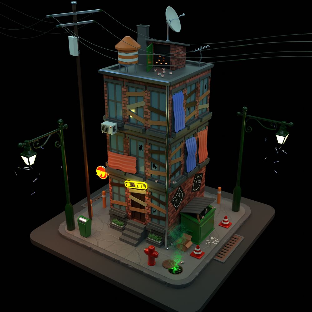 3D building 