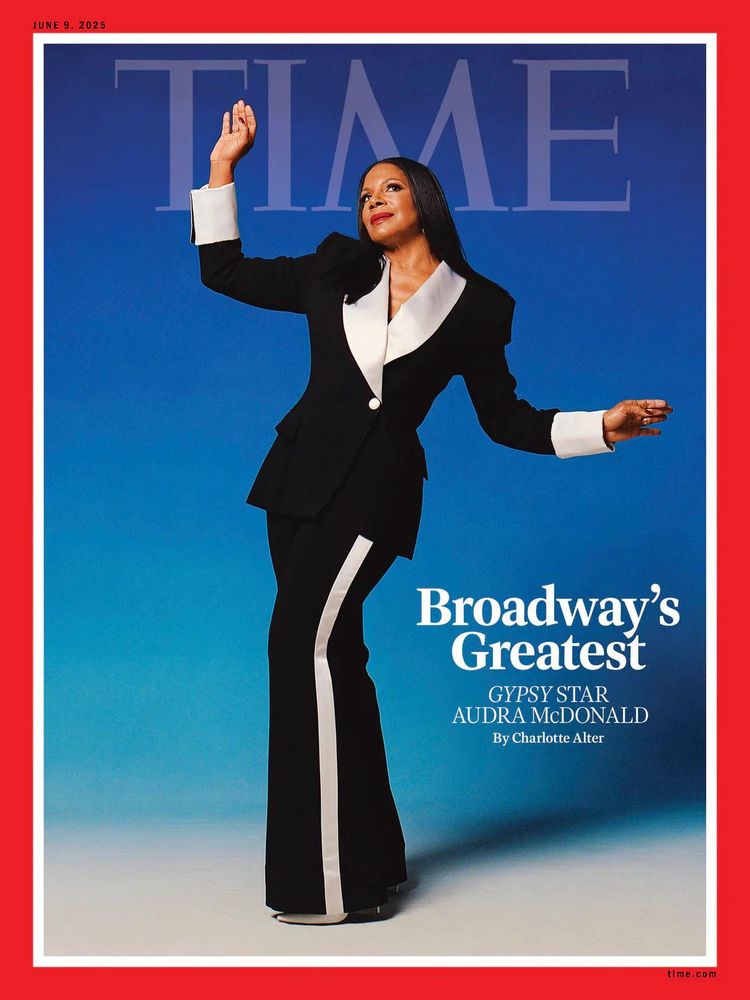 Time Magazine with Audra McDonald. Broadway's Greatest. 