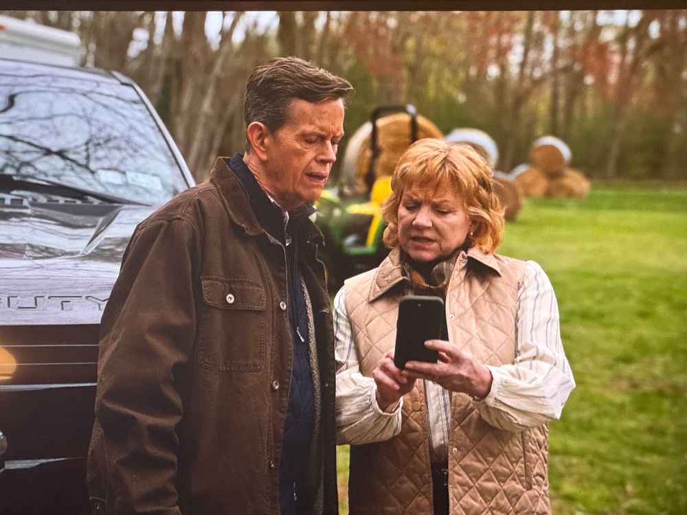 Dylan and Becky Ann Baker in Only Murders in the Building 